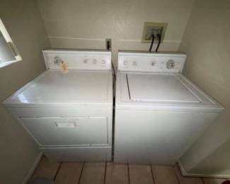 #9050 • Kenmore Washer and Dryer