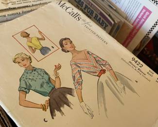 Lots of vintage patterns