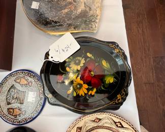 Russian Lacquer Trays 