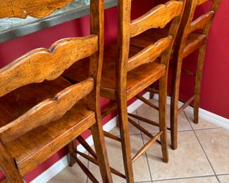 They are four bar stools