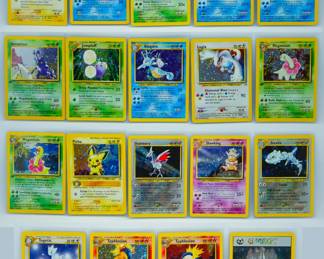 COMPLETE MOSTLY 1ST EDITION NEO GENESIS POKEMON SET!