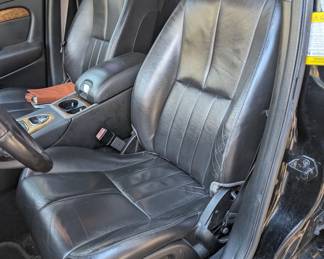 FULL FRONT DRIVER'S SEAT VIEW