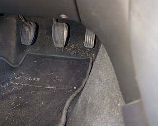 GAS, BRAKE AND CLUTCH PEDALS