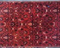 Vintage Striking Modern Wool New Zealand Rug Sculpted Carved
