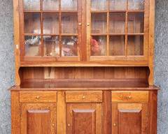 Tom Seely Handmade Benchmade Handmilled Stepback Display Cabinet Hutch
