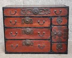 Antique Japanese 7 Drawer Tansu Chest
