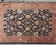 Vintage Persian Hand Knotted Wool Area Rug
