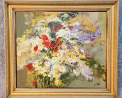 Original Moaha Hoba Still life framed oil on canvas "for Lisa" Painting Framed
