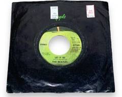 The Beatles Let It Be/You know My Name 7" 45 Rpm Stereo Record Apple Records #2764
