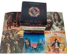Vintage Vinyl Records- Willie Nelson, Rod Stewart, Gordon Lightfoot, Leon Russell, Linda Ronstadt, Grin and Many More Great Albums
