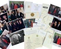 The White House Reagan/Bush Era Invitations, Thank you letters, Signed Photographs and More
