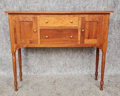 2002 Wonderful Tom Seely Console Table Benchmade Hand Milled Console Table Artist Signed
