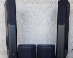 Sapphire Speaker System Model: ST2 MKII W Dipolar SS Surround Sound Speakers Floor Tower
