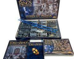 The Lord of the Rings Mines of Moria Strategy Battle Game PLUS UNOPENED Dwarf Warriors Strategy Battle Game
