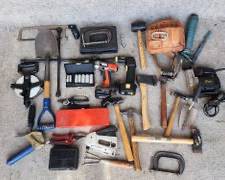 Vintage Tool Lot Large Lot of Hand Tools and Garden Tools
