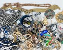 Vintage Costume Jewelry: Alex & Ani Bracelets, Faux Pearl, Trifari, Murano Pendant, Bib Necklace, Pin Brooches
