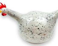 FINE Large 9.5" H LONGCHAMP FRANCE DECORATIVE ROOSTER FIGURINES
