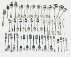 Heirloom Sterling Silver Damask Rose Flatware 2271
