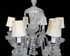 Fancy Antique Crystal Pendant Chandelier with Many crystal drops
