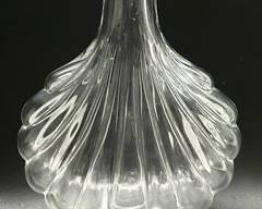 Fine Baccarat Crystal Primevere Seashell Vase
