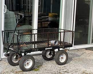 Strongway Steel Garden Wagon