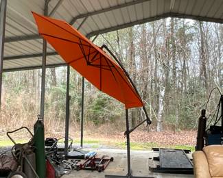 10ft Tilting Umbrella w/ Stand