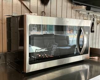 View 2 - New Whirlpool Over Stove Microwave