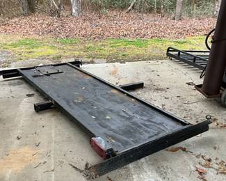 Custom-made Motorcycle Carrier for RV