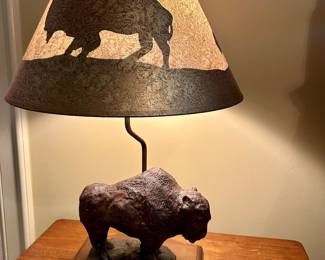 Buffalo lamp