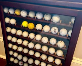 Collection of golf balls