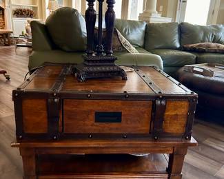 pair of matching end tables