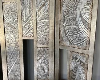 Art deco style room divider