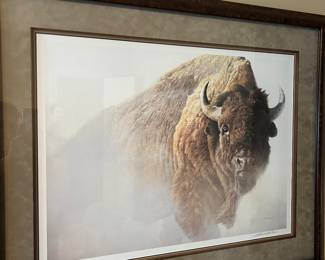 Framed and numbered print by Robert Bateman (1997)