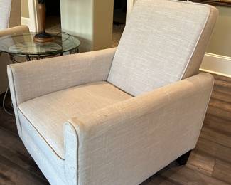 2 matching recliners