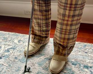 Golfer theme end table