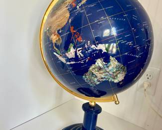 gemstone world globe