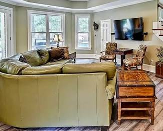 curved sectional sofa