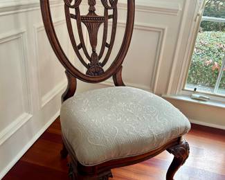 6 side chairs from the dining set (total of 8 chairs)