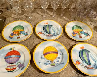 Williams Sonoma balloon dessert plates