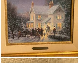 Thomas Kincaide “Evening Carolers”