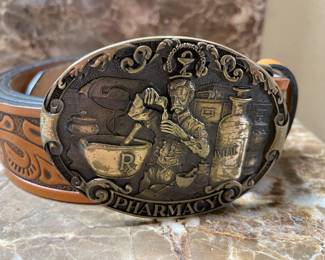Pharmacy belt buckle
