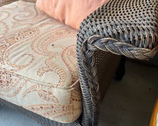 Large outdoor wicker set