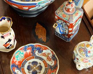 Antique IMARI & Mason’s Waterlily