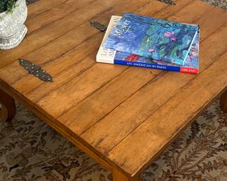 Gate top coffee table from France circa 1870