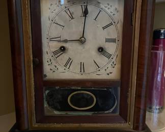 Rosewood cottage clock by Terry & Andrews