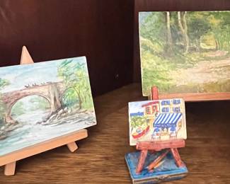 Small French watercolors