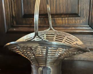 For the bride!  A sterling floral basket