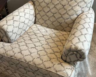 Pair of NEW custom club chairs!