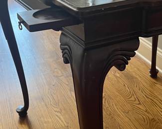 Antique English game table from Springer’s Antiques