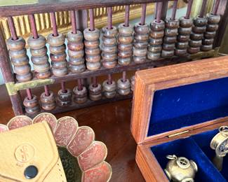 Old Chinese abacus